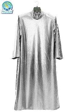 TUNICA METALLIZZATA ARGENTO